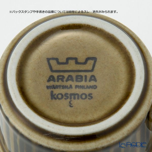 【1点限り】北欧ヴィンテージ アラビア（ARABIA） コスモス／Kosmos デミタスカップ＆ソーサー