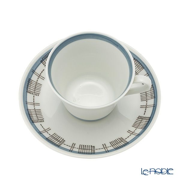 【1点限り】北欧ヴィンテージ ロールストランド（RORSTRAND） フィエスタ／Fiesta コーヒーカップ＆ソーサー