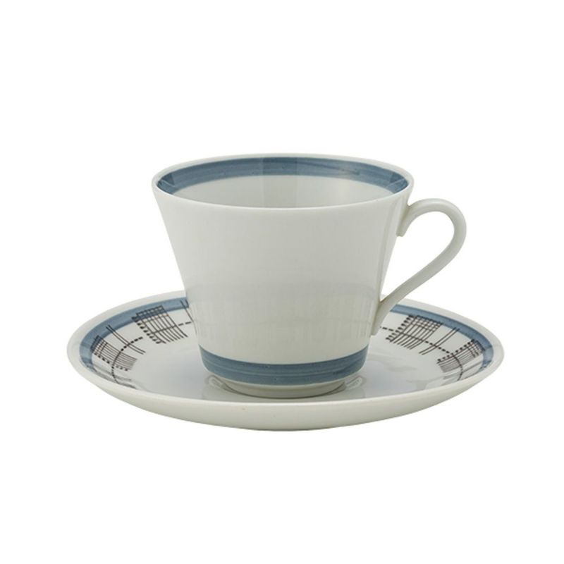 【1点限り】北欧ヴィンテージ ロールストランド（RORSTRAND） フィエスタ／Fiesta コーヒーカップ＆ソーサー