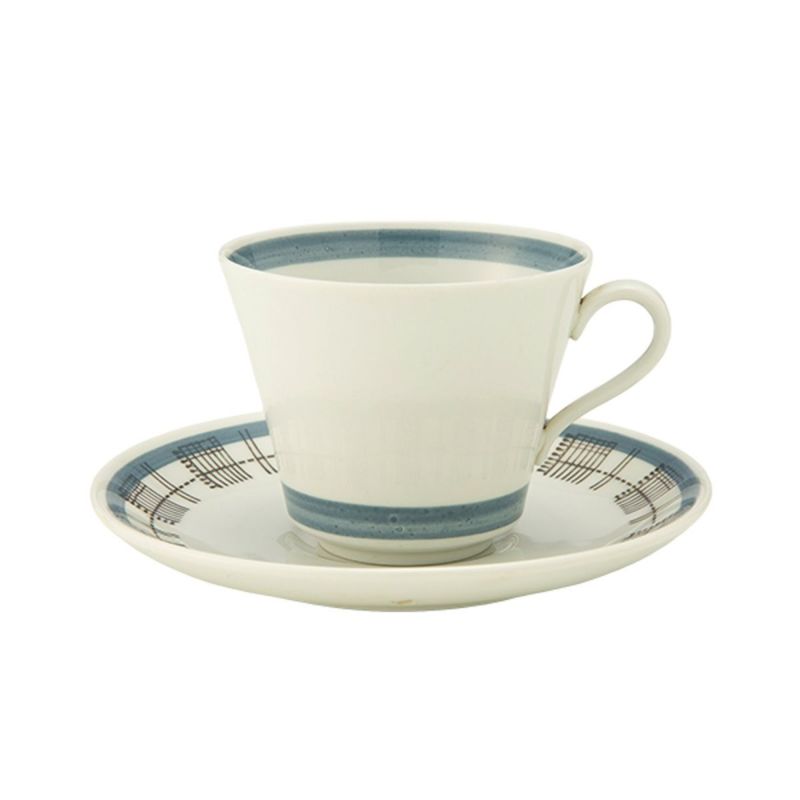 【1点限り】北欧ヴィンテージ ロールストランド（RORSTRAND） フィエスタ／Fiesta コーヒーカップ＆ソーサー