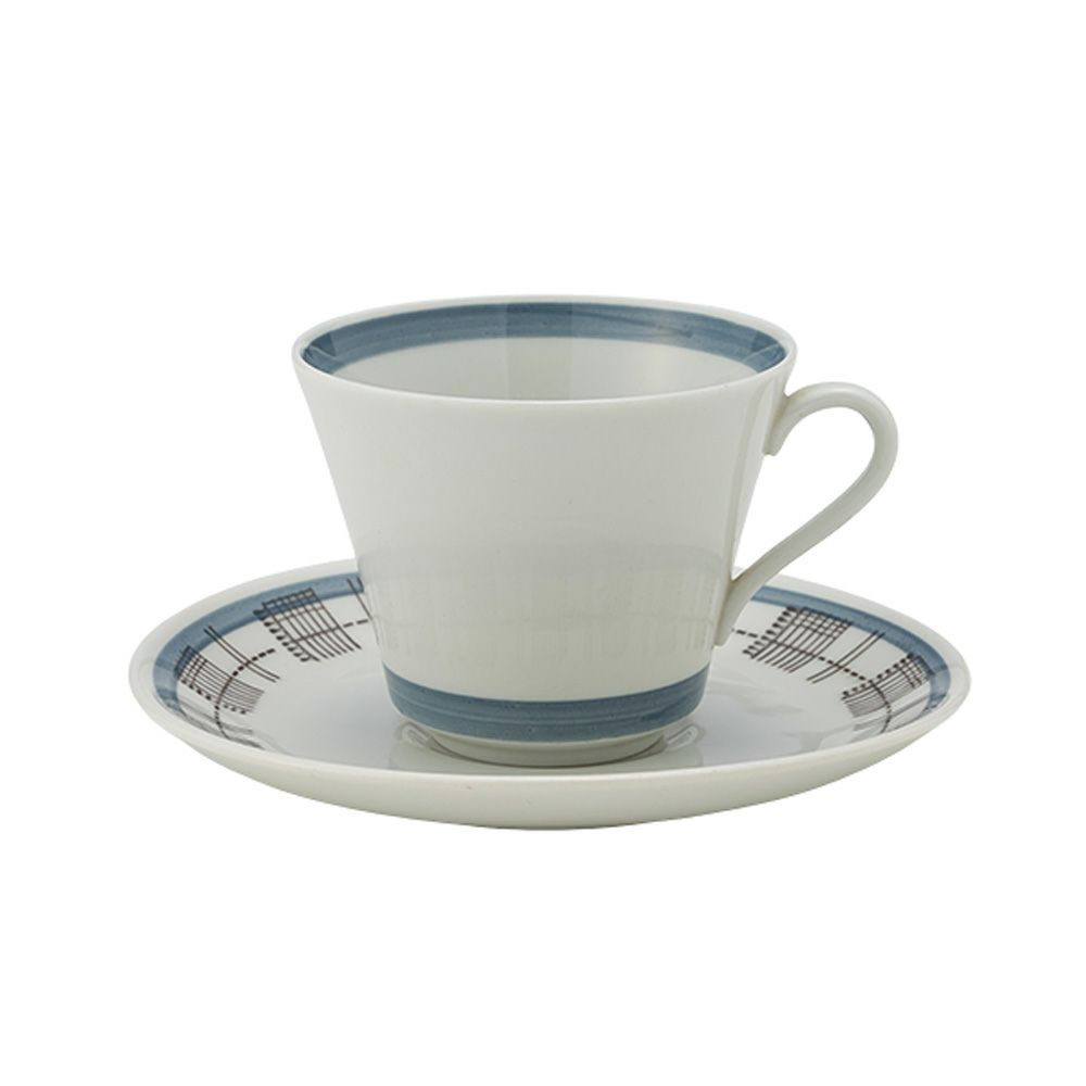 【1点限り】北欧ヴィンテージ ロールストランド（RORSTRAND） フィエスタ／Fiesta コーヒーカップ＆ソーサー