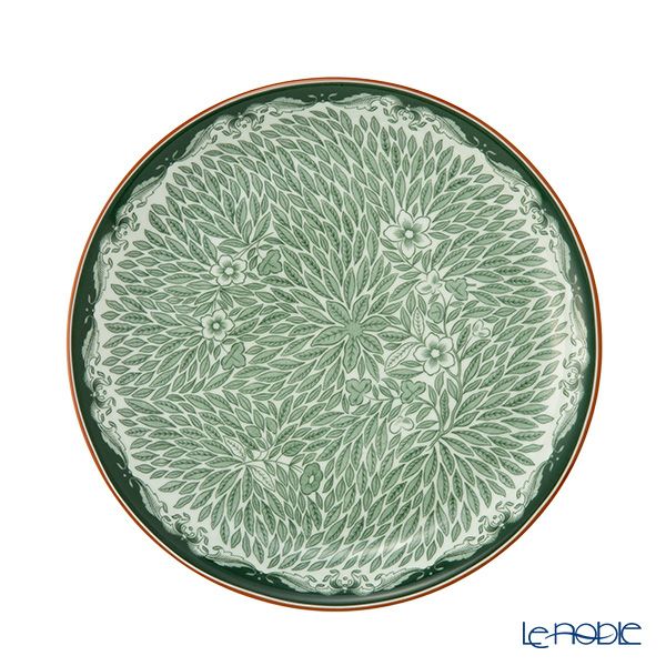 ロールストランド オスティンディア フローリス／フロリス グリーン プレート 20cm 1074223