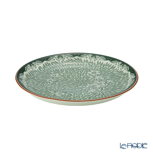 ロールストランド オスティンディア フローリス／フロリス グリーン プレート 20cm 1074223