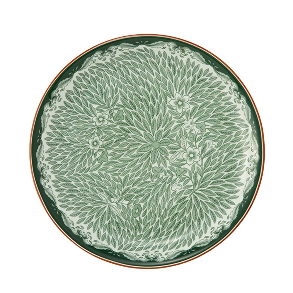 ロールストランド オスティンディア フローリス／フロリス グリーン プレート 20cm 1074223