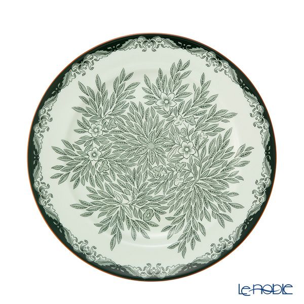 ロールストランド オスティンディア フローリス／フロリス グリーン プレート 27cm 1074225