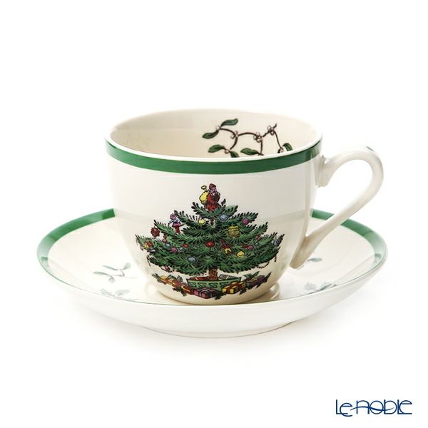 スポード クリスマスツリー ティーカップ＆ソーサー 200ml