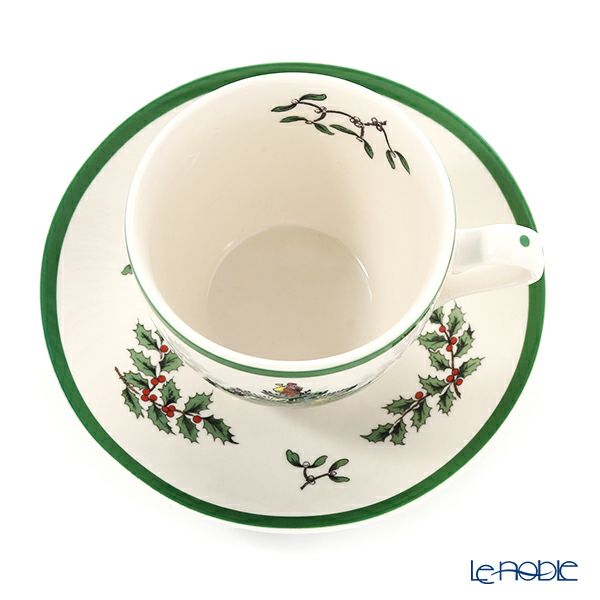 スポード クリスマスツリー ティーカップ＆ソーサー 200ml