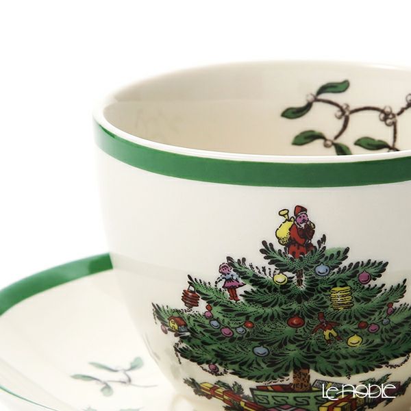 スポード クリスマスツリー ティーカップ＆ソーサー 200ml