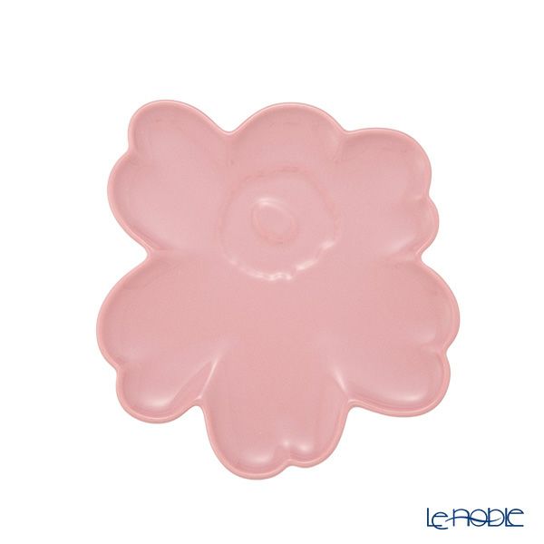 マリメッコ（marimekko）Unikko ウニッコ／けしの花 プレート 20cm ピンク 074592-330／25AW