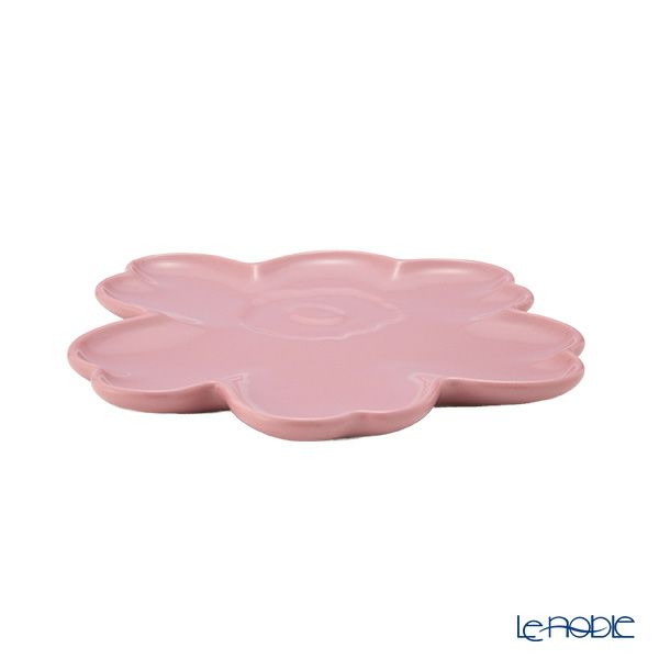 マリメッコ（marimekko）Unikko ウニッコ／けしの花 プレート 20cm ピンク 074592-330／25AW