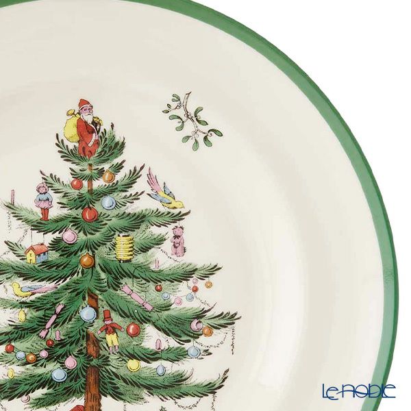 スポード クリスマスツリー プレート 27cm