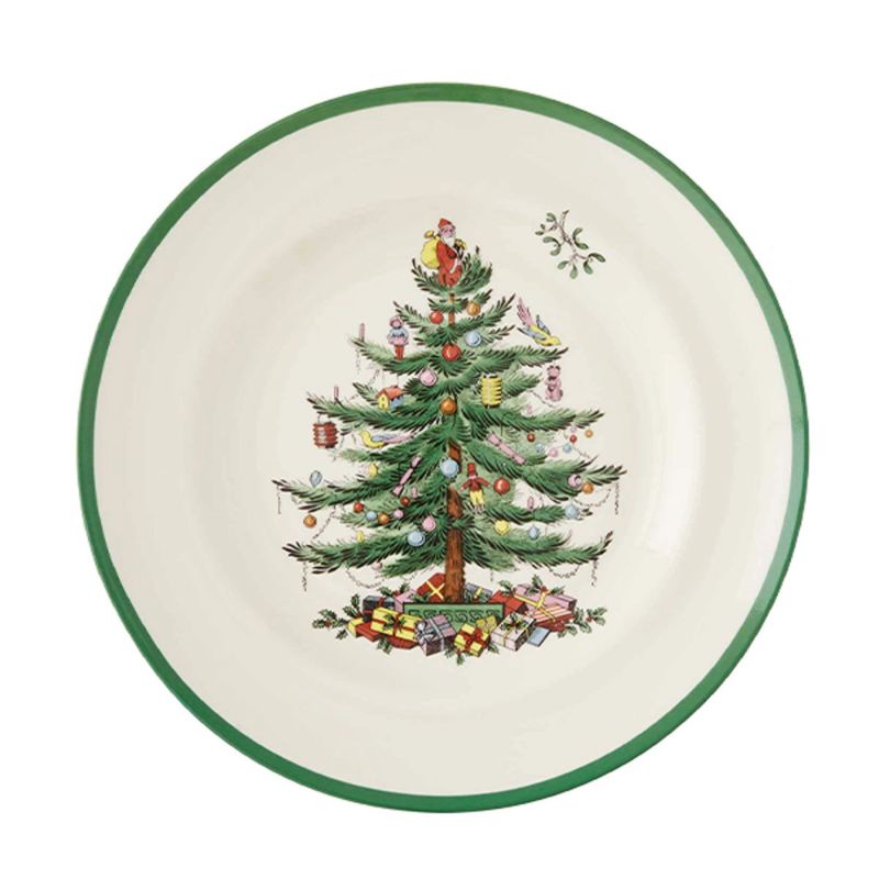 スポード クリスマスツリー プレート 27cm