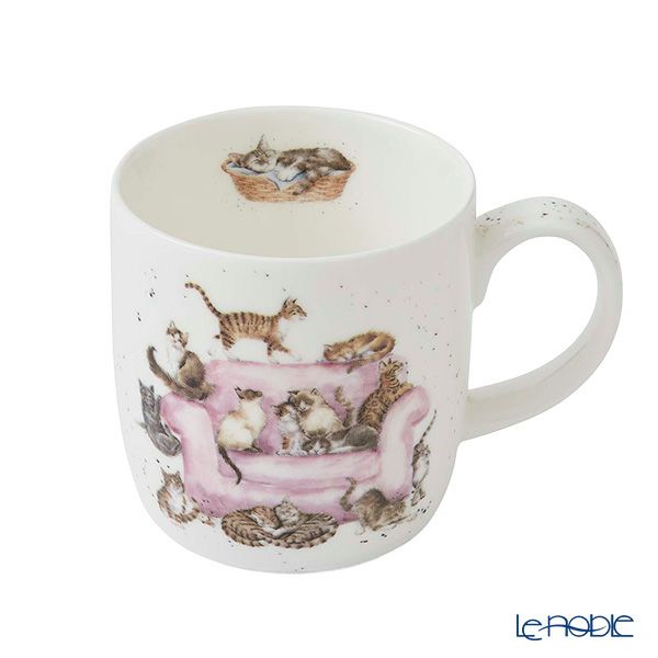 ロイヤル・ウースター レンデル マグカップ Cattitude ネコ 310ml