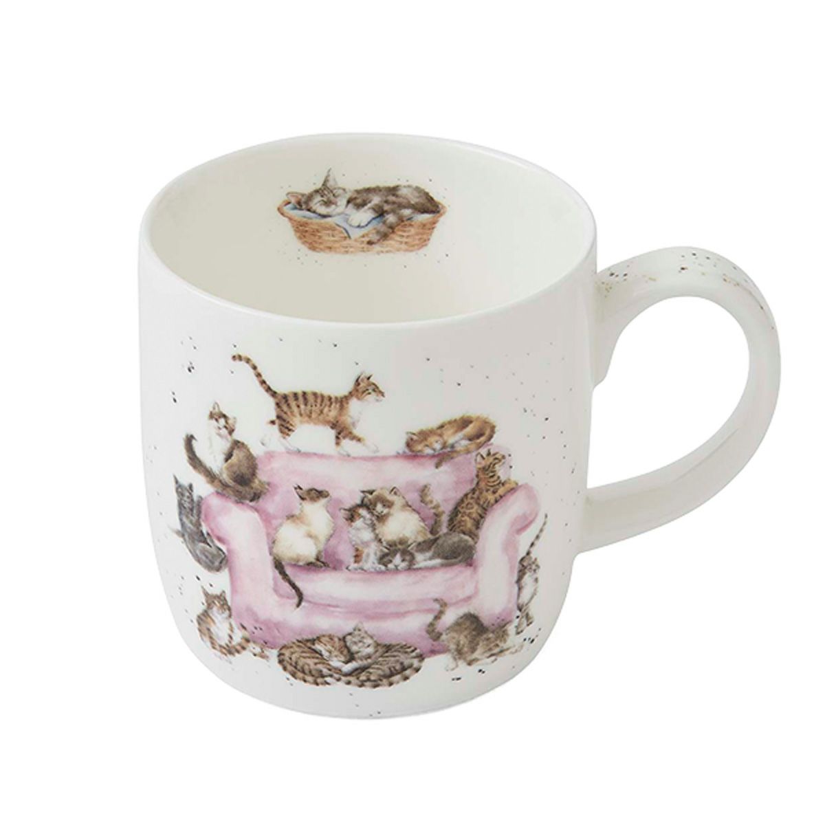 ロイヤル・ウースター レンデル マグカップ Cattitude ネコ 310ml