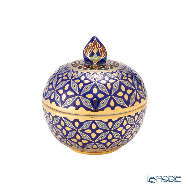 ブランベンジャロン工房 小物入れ ピクンブルーゴールド