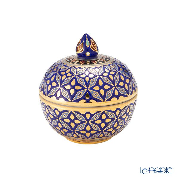 ブランベンジャロン工房 小物入れ ピクンブルーゴールド