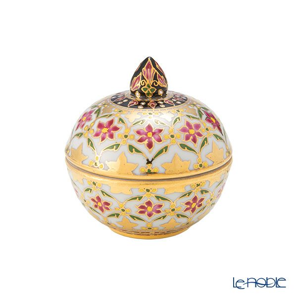 ブランベンジャロン工房 小物入れ ピクンプームゴールドピンク