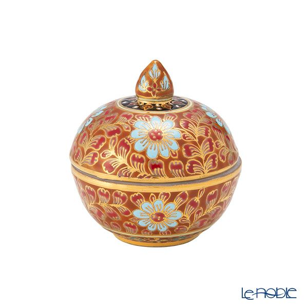 ブランベンジャロン工房 小物入れ チャックリーメタリックハニー