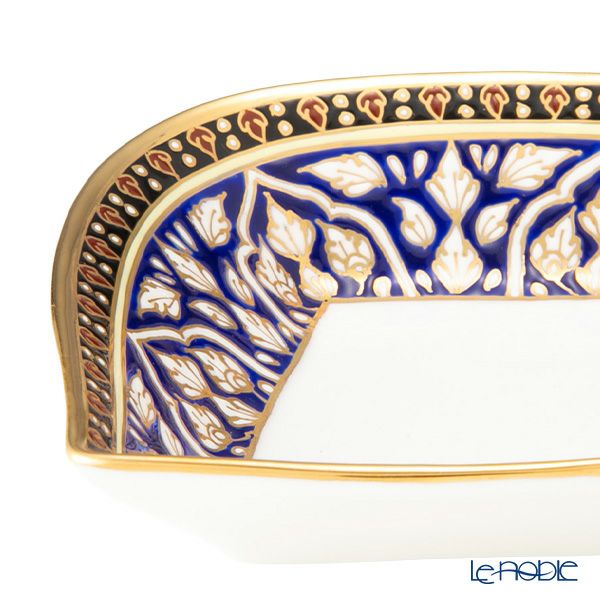 ブランベンジャロン工房 ミニボウル ロータスチャネルブルー