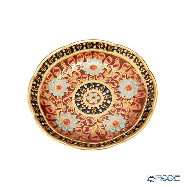 ブランベンジャロン工房 ミニプレート チャックリーメタリックハニー