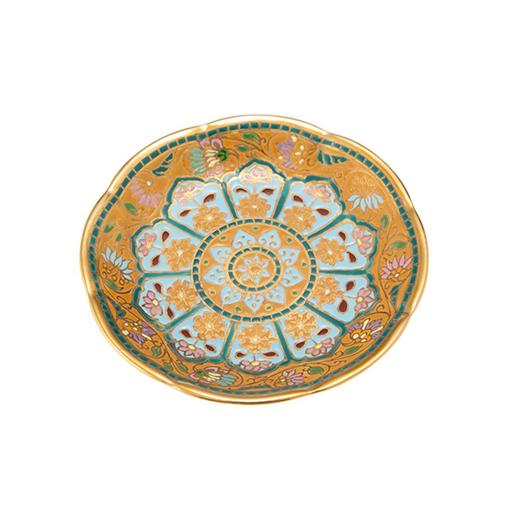 ブランベンジャロン工房 ミニプレート スコータイチャネルハニー