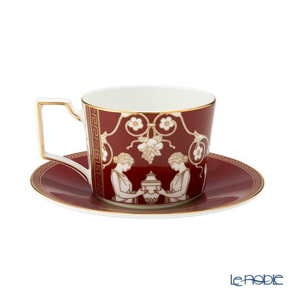 ウェッジウッド（Wedgwood） ルネッサンスレッド ティーカップ＆ソーサー 250ml アクセント