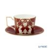 ウェッジウッド（Wedgwood） ルネッサンスレッド ティーカップ＆ソーサー 250ml アクセント