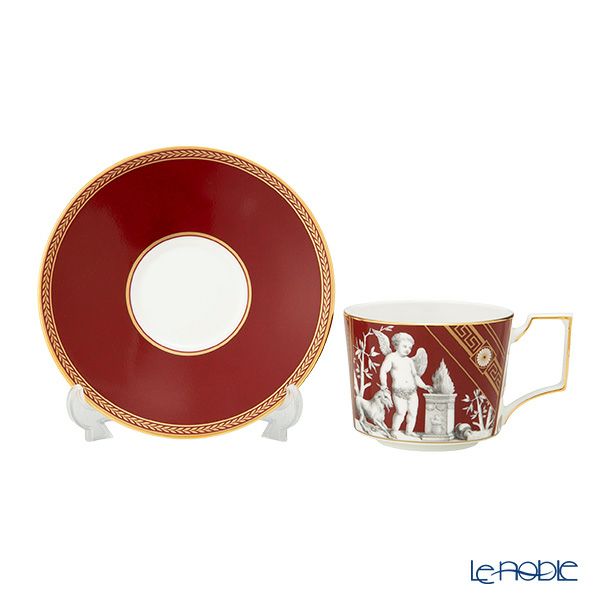 ウェッジウッド（Wedgwood） ルネッサンスレッド ティーカップ＆ソーサー 250ml アクセント