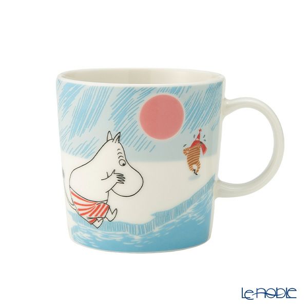 アラビア（ARABIA） ムーミン 2025 クリスマス マグカップ 300ml アイススイミング 1079656