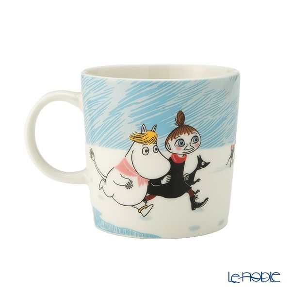 アラビア（ARABIA） ムーミン 2025 クリスマス マグカップ 300ml アイススイミング 1079656