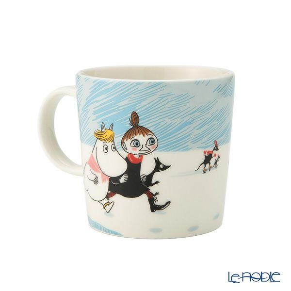 アラビア（ARABIA） ムーミン 2025 クリスマス マグカップ 300ml アイススイミング 1079656