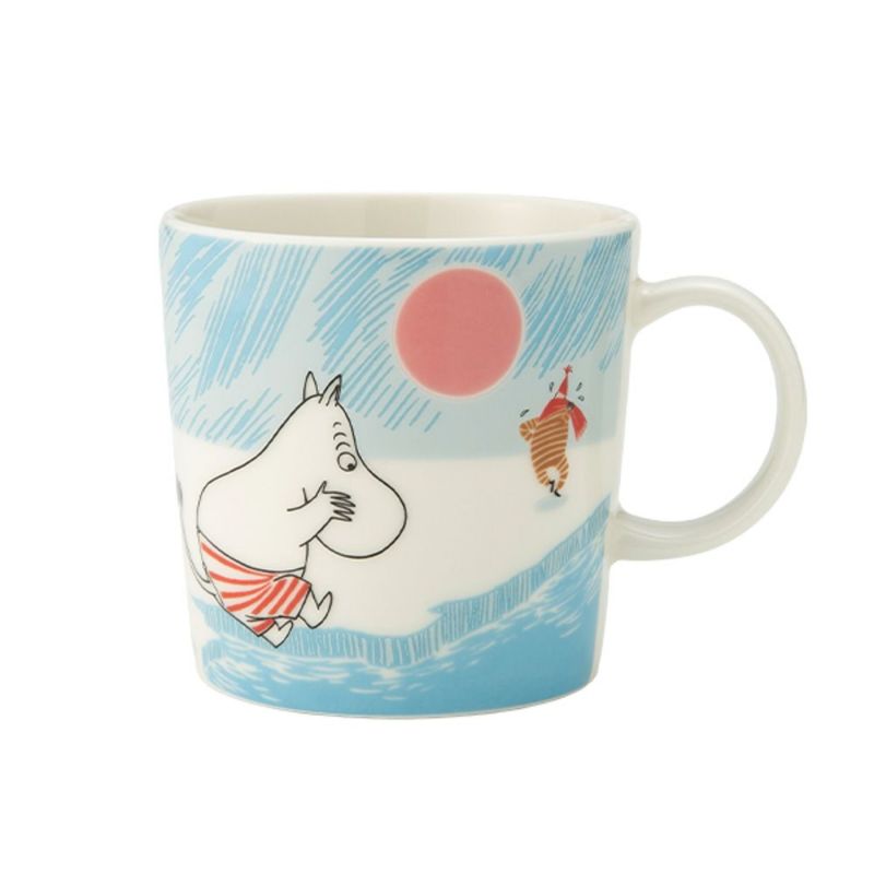 アラビア（ARABIA） ムーミン 2025 クリスマス マグカップ 300ml アイススイミング 1079656