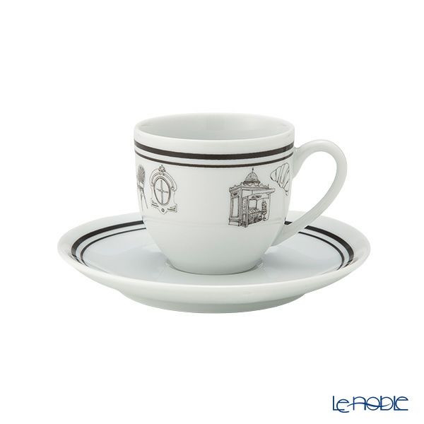 ワオ・ラ・ターブル パリ×パリ コーヒーカップ＆ソーサー 200ml