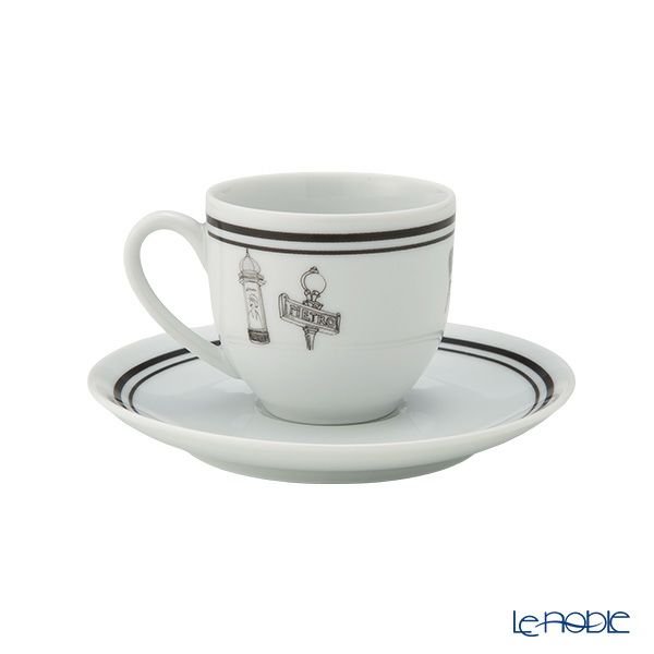 ワオ・ラ・ターブル パリ×パリ コーヒーカップ＆ソーサー 200ml