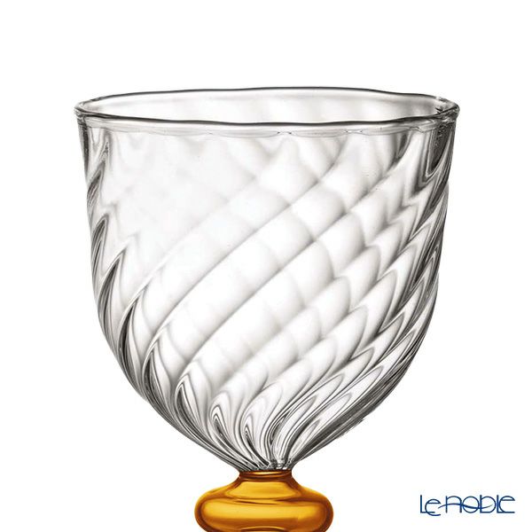 ワオ・ラ・ターブル ナブッコ ステムグラス アンバー 350ml