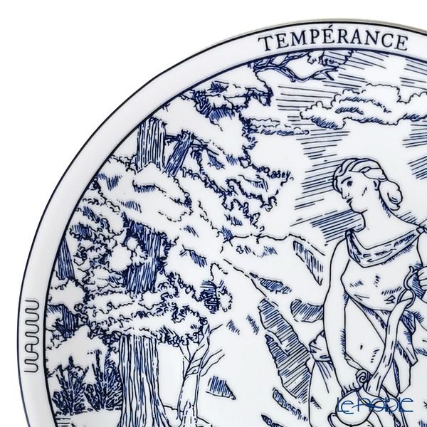 ワオ・ラ・ターブル タロット プレート テンペランス 27cm