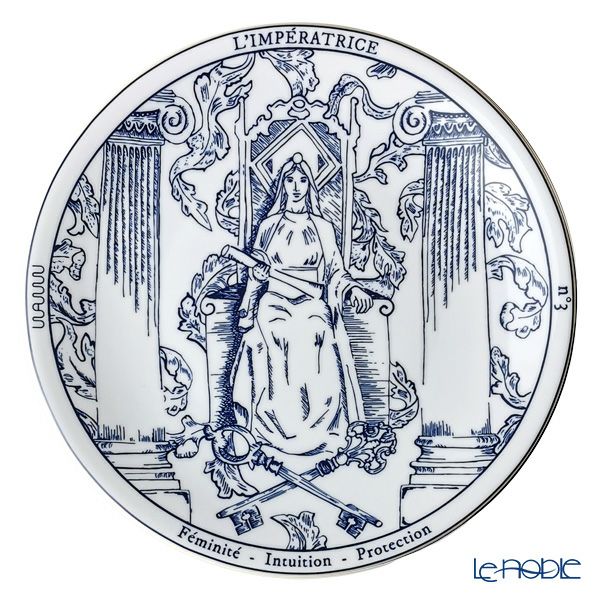 ワオ・ラ・ターブル タロット プレート エンプレス 27cm