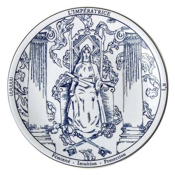 ワオ・ラ・ターブル タロット プレート エンプレス 27cm