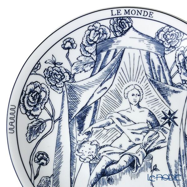 ワオ・ラ・ターブル タロット プレート ワールド 27cm