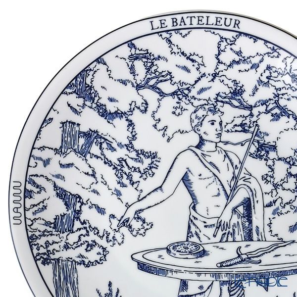 ワオ・ラ・ターブル タロット プレート マジシャン 27cm