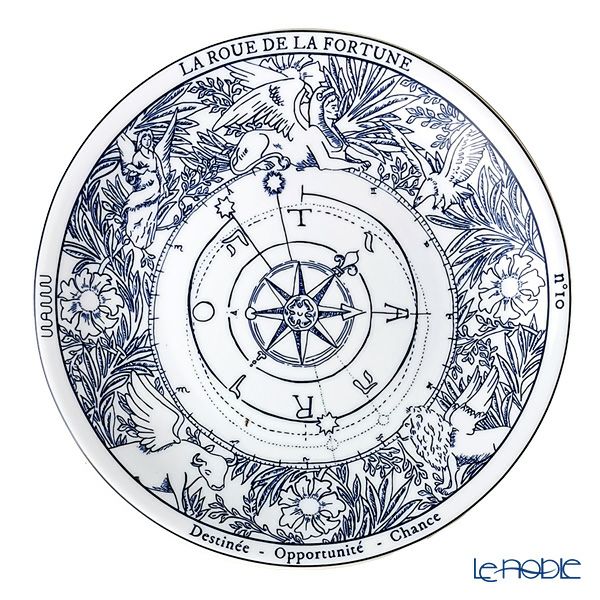 ワオ・ラ・ターブル タロット プレート ウィールオブフォーチュン 27cm