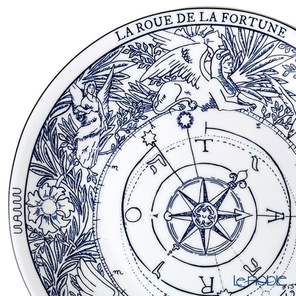 ワオ・ラ・ターブル タロット プレート ウィールオブフォーチュン 27cm