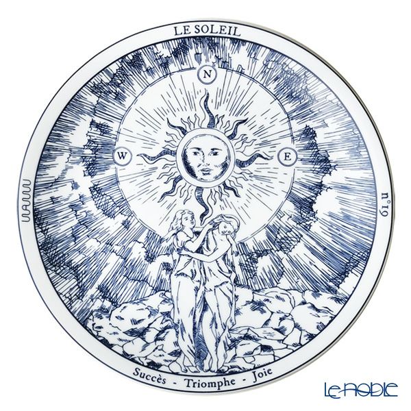 ワオ・ラ・ターブル タロット プレート サン 27cm