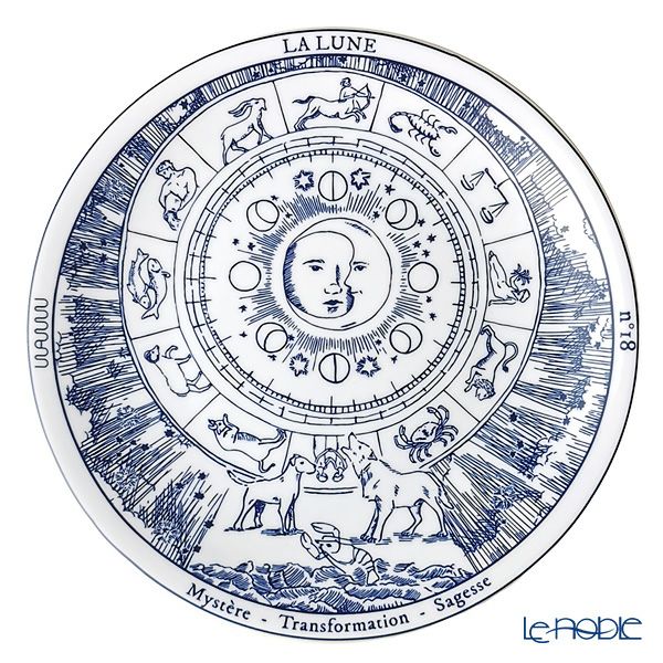 ワオ・ラ・ターブル タロット プレート ムーン 27cm