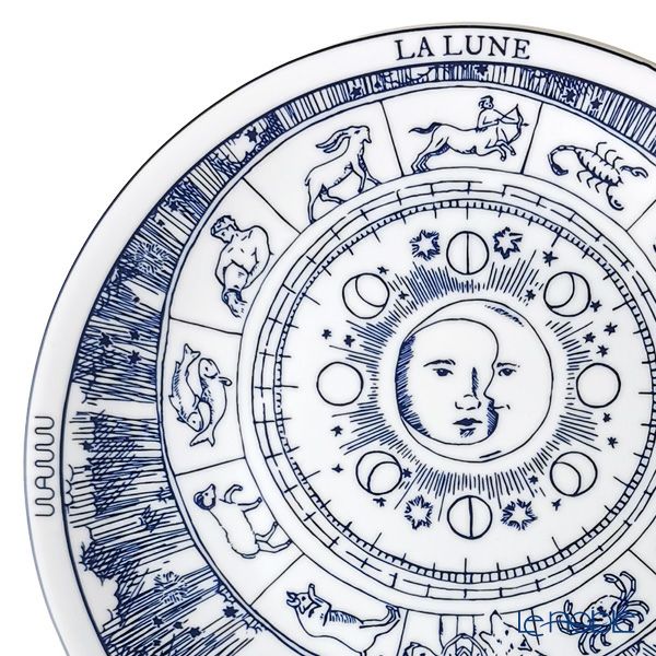 ワオ・ラ・ターブル タロット プレート ムーン 27cm