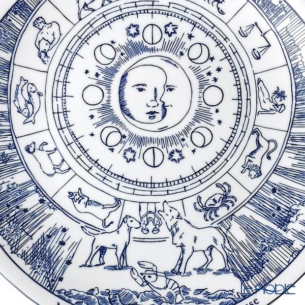 ワオ・ラ・ターブル タロット プレート ムーン 27cm