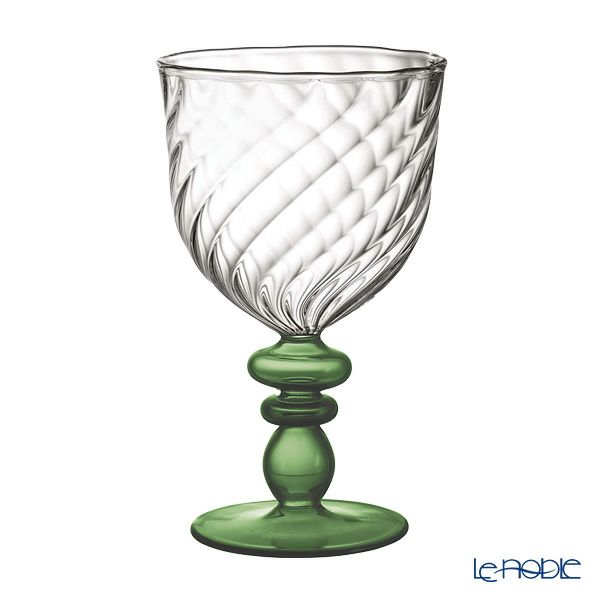ワオ・ラ・ターブル ナブッコ ステムグラス グリーン 350ml