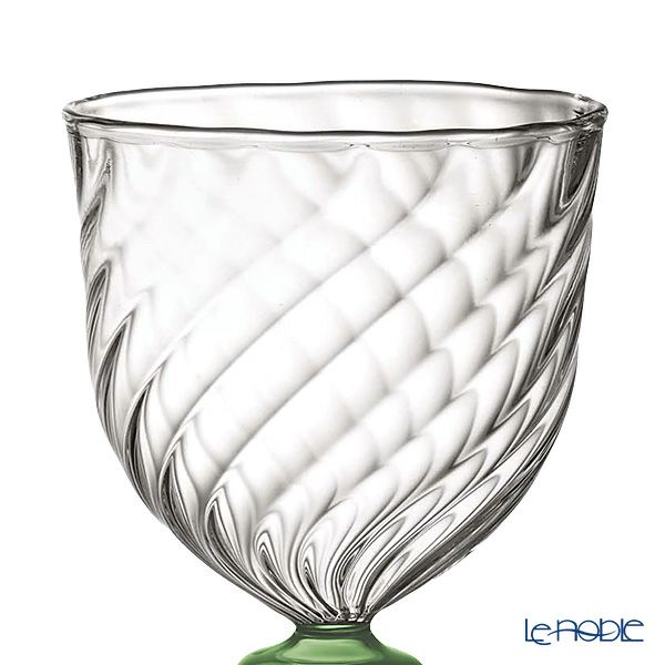 ワオ・ラ・ターブル ナブッコ ステムグラス グリーン 350ml