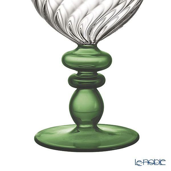 ワオ・ラ・ターブル ナブッコ ステムグラス グリーン 350ml