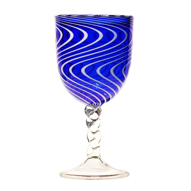 ワオ・ラ・ターブル タニット ワイングラス ブルー